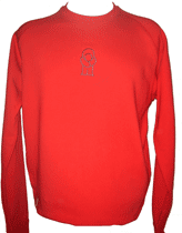 red eira clothing sweater